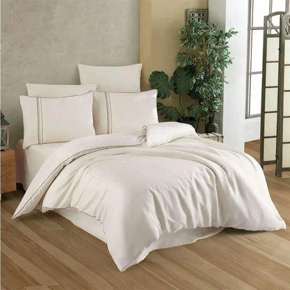 Hobby Modal Silk Beige Double Bedlinen