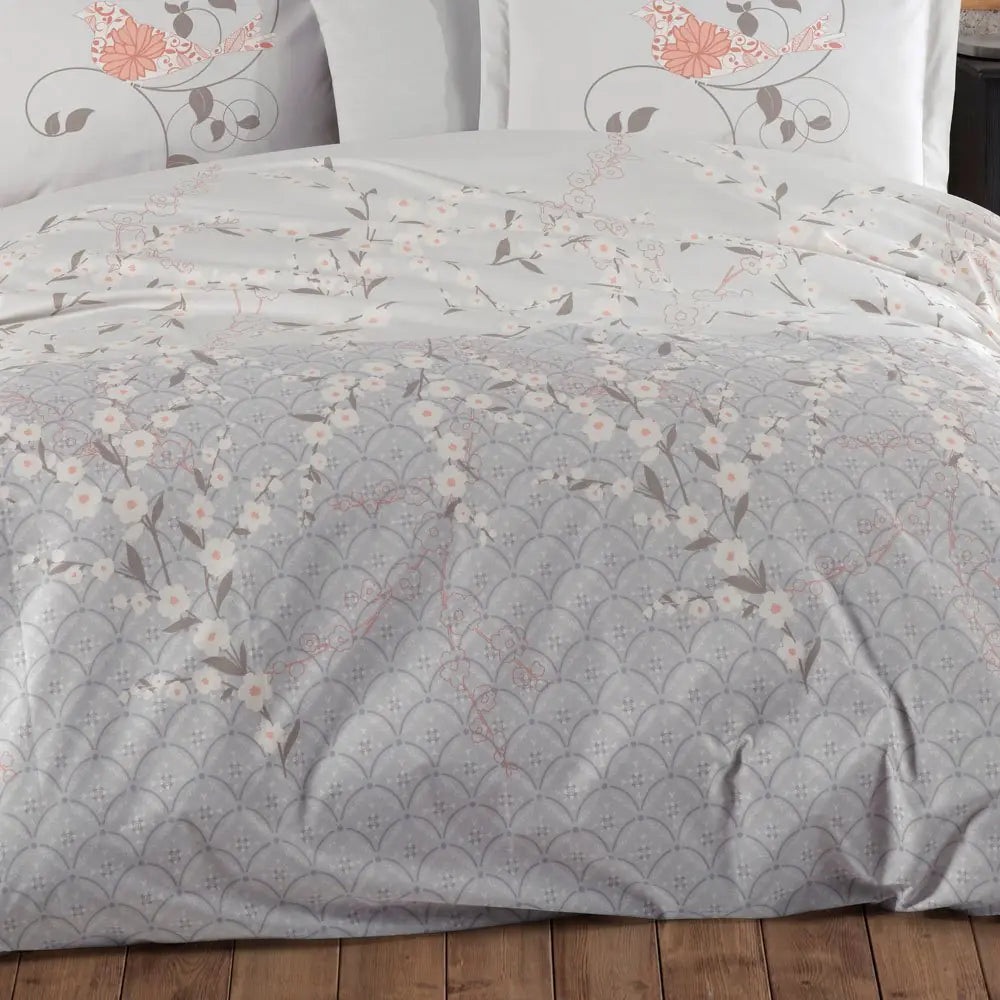 Hobby Missy Gray - Poplin Double Duvet Cover Set