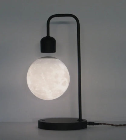 Levitating Lamp With Wireless Charging