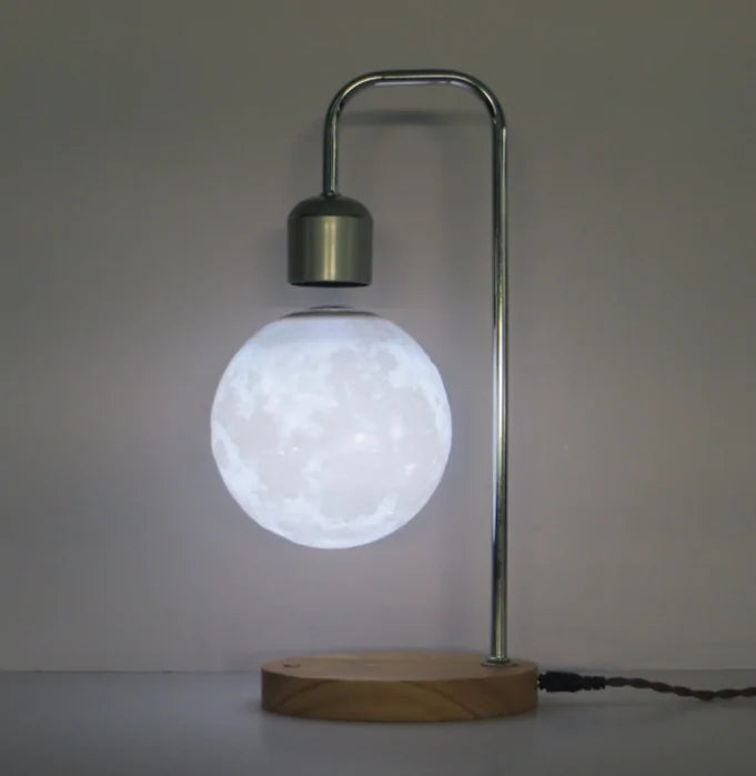 Levitating Lamp With Wireless Charging