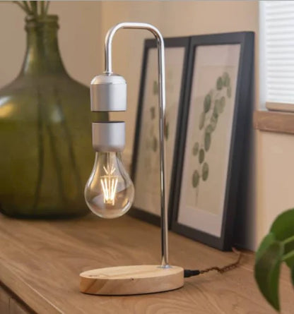 Levitating Lamp With Wireless Charging