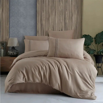 Hobby Modal Silk Beige Double Bedlinen