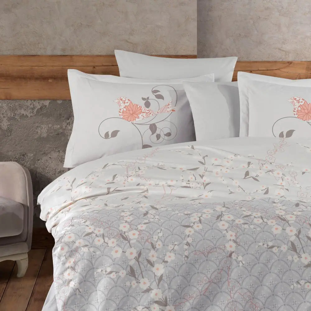 Hobby Missy Gray - Poplin Double Duvet Cover Set