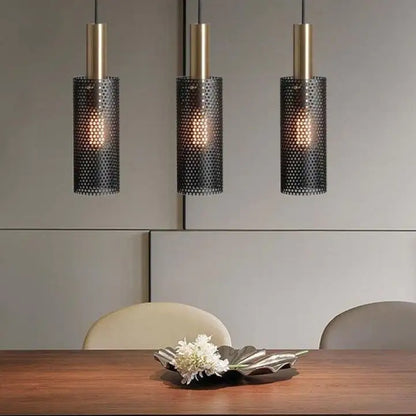 Nordic Style Cylinder Pendant Light